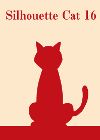 Silhouette cat 16
