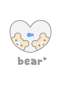 Bear Fish [White]