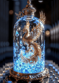 ボトルの中の最強金運✨鳳凰フェニックス５