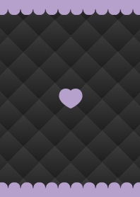 SIMPLE LACE [Black&Purple]