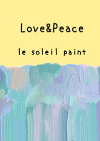 Oil painting art [le soleil paint 287]