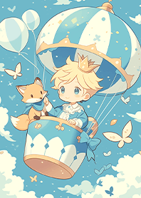 The Little Prince and the Fox Balloon1JP