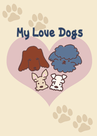 わんこ大好き! My love Dogs!