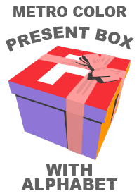 METRO COLOR PRESENT BOX (F)
