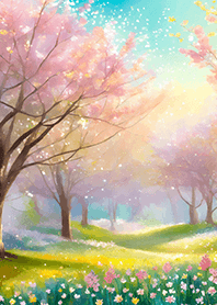 Beautiful real scenery(Spring-713)