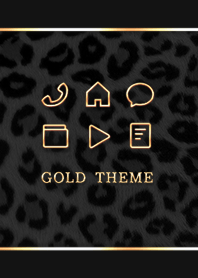 GOLD x PANTHER PATTERN  - 01 F-19