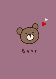 Simple cute bear.4.