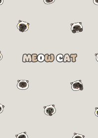 neko head5 - linen