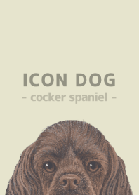 ICON DOG - Cocker Spaniel - PASTEL YE/03