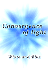 Convergence of light(White And Blue)