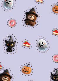 cutei bear halloween