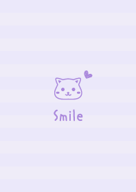 Cat Heart =Purple= Border