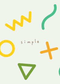 Stylish colorful symbols19 from Japan