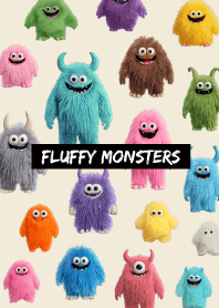 可愛絨毛怪物