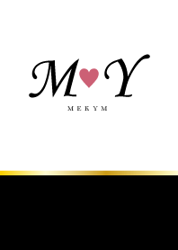LOVE INITIAL-M&Y イニシャル 19