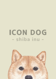 ICON DOG - shiba inu - PASTEL YE/01