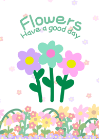 blooming flowers v.greenmint