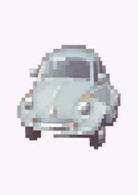 Car Pixel Art Theme  Purple 03