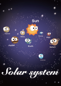 Mysterious solar system-Black