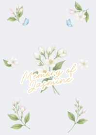 Memory of Jasmine White and Blue
