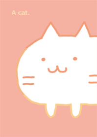 猫が。パステル