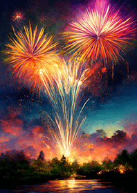 Beautiful Fireworks Theme#612