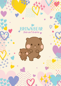 Brown Bears Heart Sweet