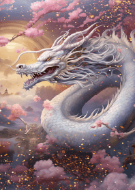 Mystic White Dragon - Fortune's Embrace