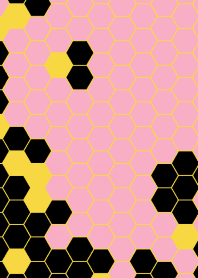 hexagon_theme_pink_yellow