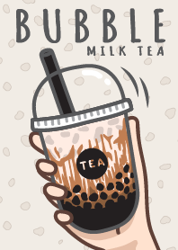 Bubble milk tea cafe 1 (Brown sugar)