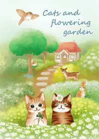 Cat illustration theme 6