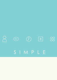シンプル(ベージュ グリーン)