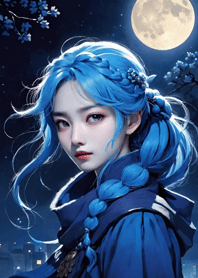 Bright Moon and Dawn 1b07AB