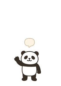 Waving Panda | White#6