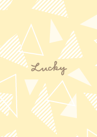 The white fashionable triangle22 Japan