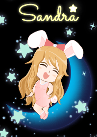 Sandra- Bunny girl on Blue Moon