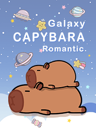 水豚/浩瀚星空/浪漫漸層/天藍色2