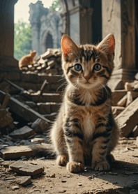 Cats run wild #GOIaU08.