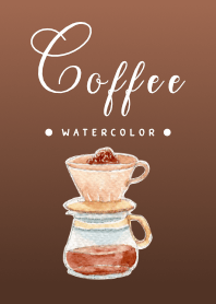 Coffee watercolor