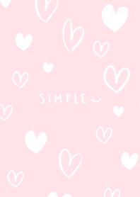 Simple Much heart pink8