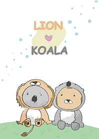 Lion and Koala