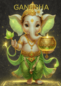 Green Ganesha -Rich & Rich Theme