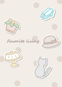 Favorite living -brown-