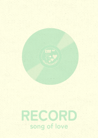 RECORD_love Pale WHT Lily
