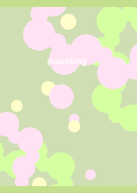 Pulsating yellow greenandpink on MG