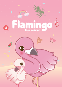 Flamingo Cutie Galaxy Pink Lady