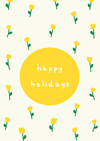happy holidays (Flowers)