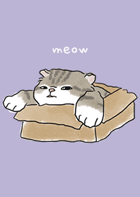 neko drawing1 - violet
