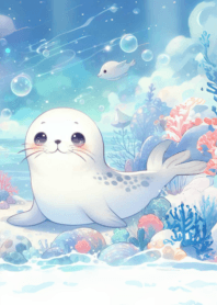 Cute seal Oung Oung n.9
