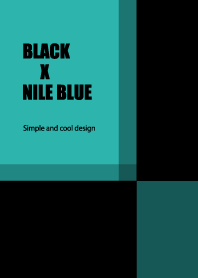 BLACK X NILE BLUE